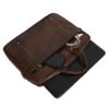 Strapit Synthetic leather Brown file/messenger bag - view 4