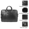 Untitled-1 Strapit Synthetic Leather Laptop Bag