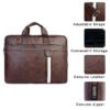 Untitled-1 Strapit Tan Laptop file messenger bag