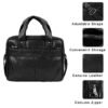 Strapit Black middle messenger bag - view 19