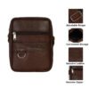 Untitled-2 Strapit Money bag PU leather Men’s/women (9 × 3 ×