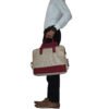 CF00 stand Strapit Eco-Friendly Jute Laptop Bag