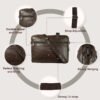 Strapit Laptop Bag Office Laptop Messenger Bag - view 4