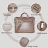 Strapit Laptop Briefcase Messenger Bag - view 5